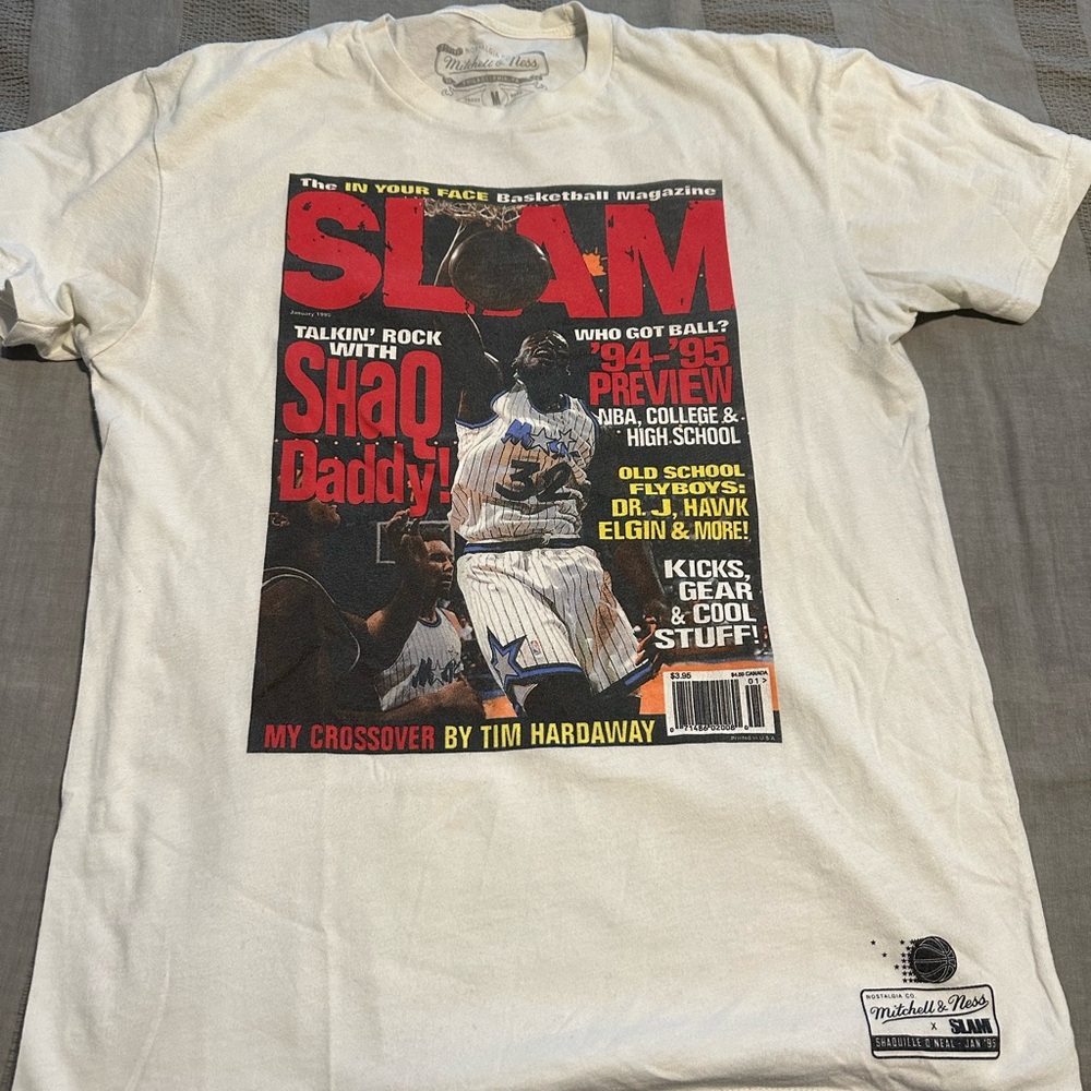 Men’s Mitchell and Ness Shaq Tshirt